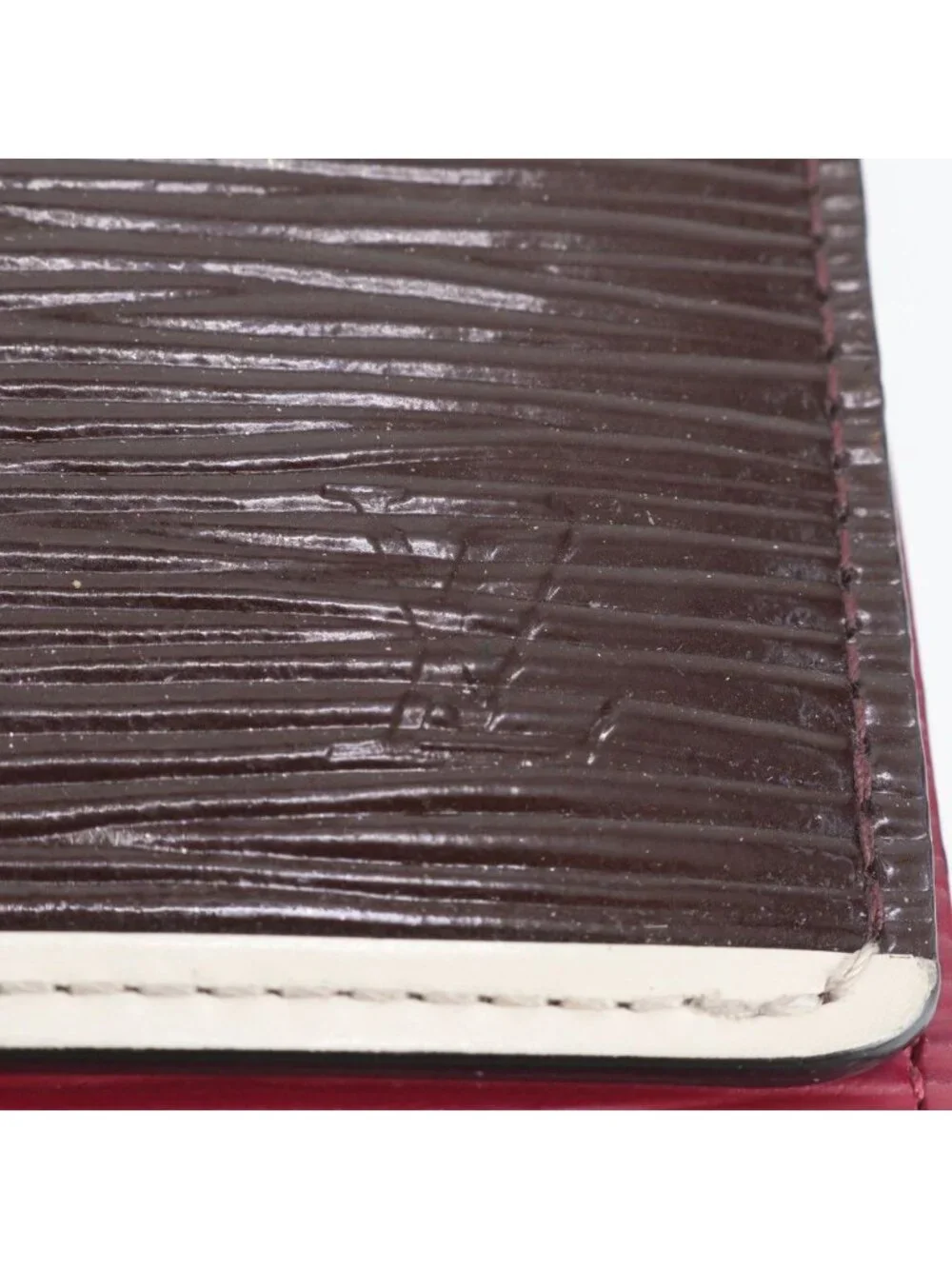 Louis Vuitton Epi Portefeuille Flor Leather Wallet Zip Around